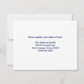 We zijn naar het Beach New Home-adres gegaan Aankondiging (Achterkant)