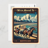 We zijn naar Kentucky verhuisd |  BRIEFKAART (Voorkant / Achterkant)