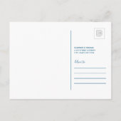 We zijn naar New Jersey verhuisd Uitnodiging Briefkaart (Achterkant)