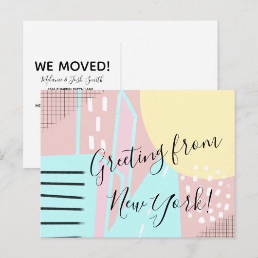 We zijn naar New York gegaan Briefkaart (Voorkant / Achterkant)