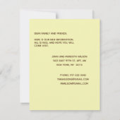 We zijn naar NYC Cityscape Budget Moving Aankondiging (Achterkant)