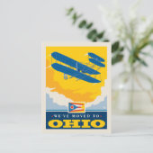 We zijn naar Ohio verhuisd Uitnodiging Briefkaart (Staand voorkant)