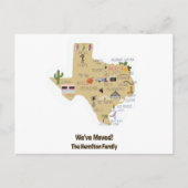 We zijn naar Texas Briefkaart gegaan (Voorkant)