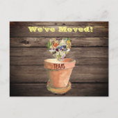 We zijn naar Texas Briefkaart gegaan (Voorkant)