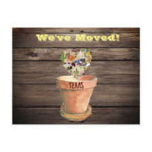 We zijn naar Texas Briefkaart gegaan