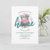 We zijn naar Vakantie-adres verplaatsen Aankondiging (Staand voorkant)