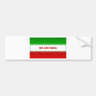 We zijn Neda Bumpersticker