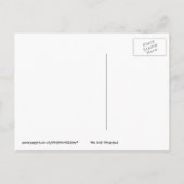 We zijn net in de war. briefkaart (Achterkant)