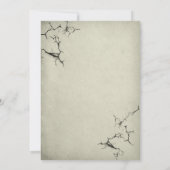 We zijn net stervende Halloween feestuitnodiging Kaart (Achterkant)