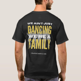 "We zijn niet alleen aan het dansen, we zijn een f T-shirt