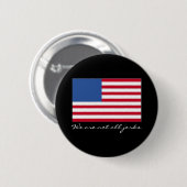 We zijn niet allemaal eikels ronde button 5,7 cm (Voorkant /achterkant)