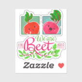We zijn niet beter - Punny Garden Sticker (Vel)