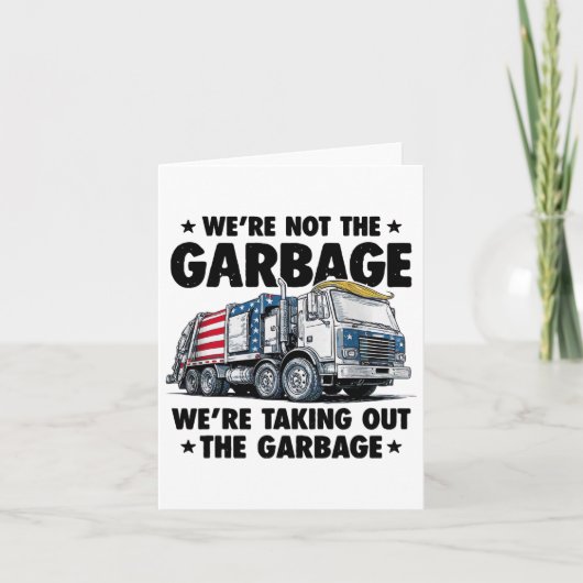 We zijn niet de garage die de garage uitschakelde kaart (Voorkant)