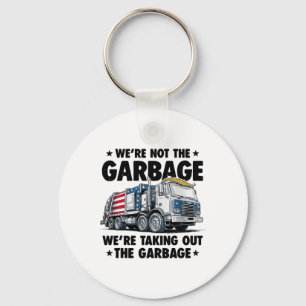 We zijn niet de garage die de garage uitschakelde sleutelhanger