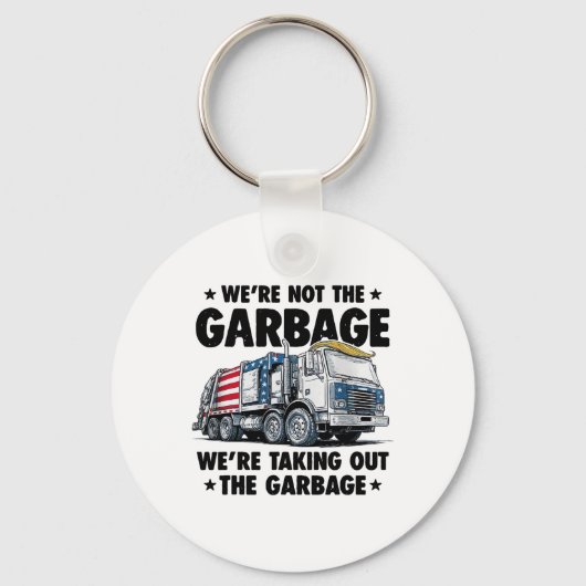 We zijn niet de garage die de garage uitschakelde sleutelhanger (Voorkant)