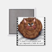 We zijn niet geamuseerd! magneet (Voorkant / Achterkant)