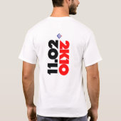 We zijn niet geamuseerd t-shirt (Achterkant)