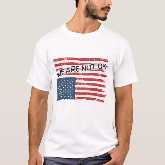 We zijn niet in orde t-shirt (Voorkant)