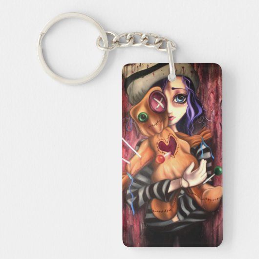 "We zijn niet zo verschillend" ketychain Sleutelhanger (Voorkant)