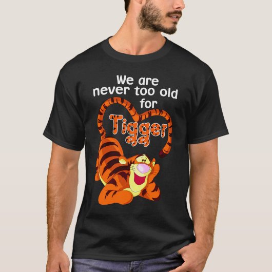 We-zijn-nooit-te-oud-voor-tijger T-shirt (Voorkant)