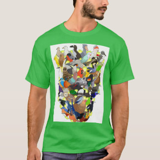 We zijn nu allemaal vogels t-shirt