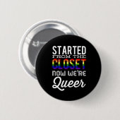 We zijn nu Button van Queer (Voorkant /achterkant)