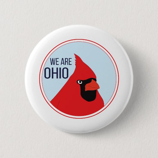 We zijn Ohio Ronde Button 5,7 Cm (Voorkant)