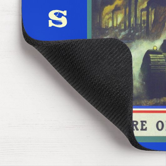 We zijn onderweg muismat (Hoek)