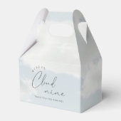 We zijn op Cloud 9 Baby shower cadeau Bedankdoosjes (Achterkant)