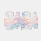 We zijn op Cloud 9 Dreamy Clouds Baby shower Bedankdoosjes (Uitgevouwen)
