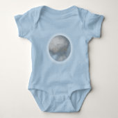 We zijn op Cloud 9 Nieuwe babyjongen Blauwe baby s Romper (Voorkant)