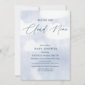 We zijn op Cloud Nine Baby shower Kaart (Voorkant)