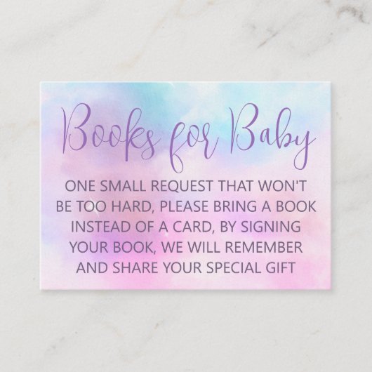 We zijn op Cloud Nine Baby shower Luier Raffle Informatiekaartje (Voorkant)