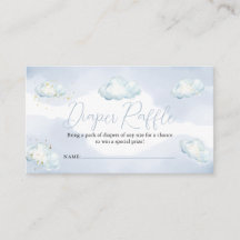 We zijn op Cloud Nine Baby Shower Luier Raffle