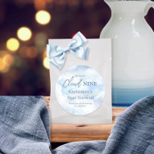 We zijn op Cloud Nine Blue Boy Baby shower