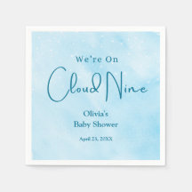 We zijn op Cloud Nine Boy Baby shower