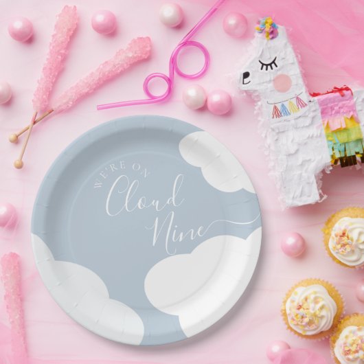 We zijn op Cloud Nine Paper Bord (Feest)