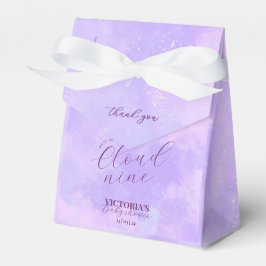 We zijn op Cloud Nine Tender Baby shower Bedankdoosjes