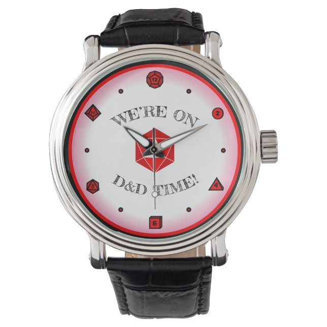 We zijn op DND Time - RED eWatch Horloge (Voorkant)