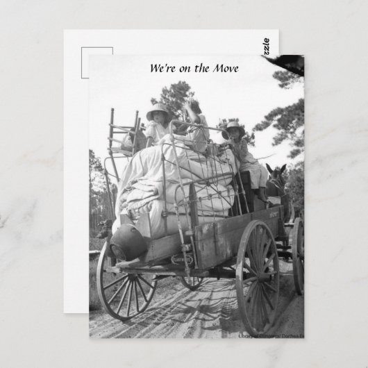 We zijn op het Briefkaart Verplaatsen (Voorkant / Achterkant)