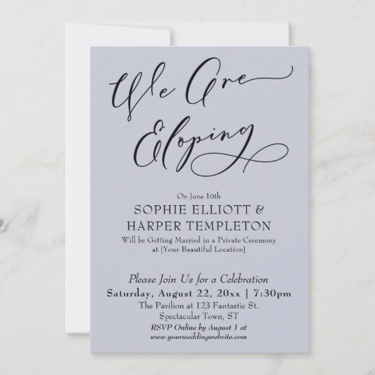 We zijn op het punt van de eenvoudige, eenvoudige, kaart (Voorkant)