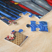 We zijn op weg naar grote oogpoppen legpuzzel (Zijkant)