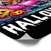 We zijn op zoek naar Halloween Skeleton Spooky Vib Poster (Hoek)