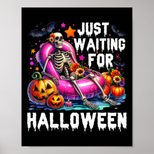 We zijn op zoek naar Halloween Skeleton Spooky Vib Poster