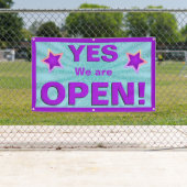 We zijn OPEN Banner (Insitu)
