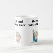 "We zijn oud en we nemen het over." Mok (Center)