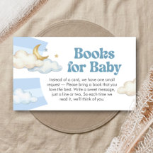 We zijn Over de Maan Baby Shower Boeken voor Baby