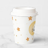 "We zijn over de maan" baby shower papieren bekert Papieren Bekers (Rechts)