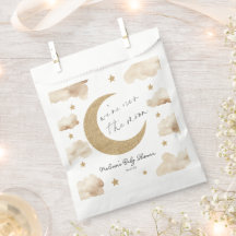 We zijn Over De Maan Boho Hemelse Baby Shower