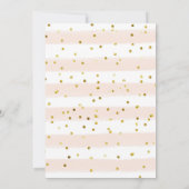 We zijn over de Moon Baby shower Uitnodiging (Achterkant)